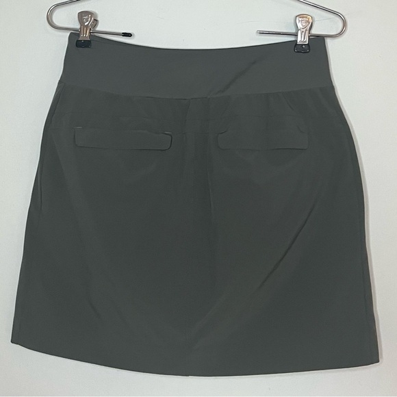 Athleta Green Soho Athletic Skort Skirt Sz 2 - Picture 5 of 6